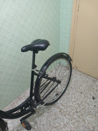 Bicicleta Urbana Negra