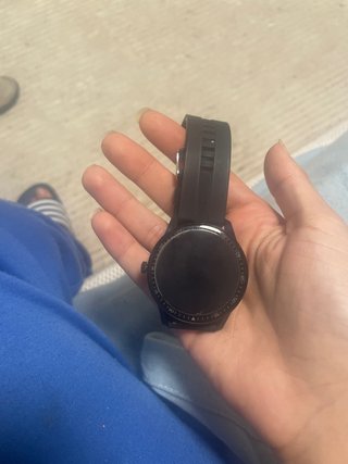 Reloj de pulsera negro