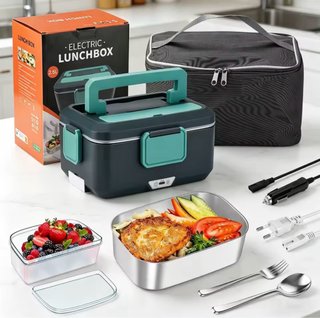 Lonchera Eléctrica Portátil para Calentar Comida