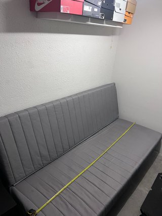 URGE sofa cama plegable IKEA gris 200x140cm