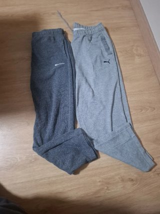 Lote 2 Pantalones Chándal Puma y Champion