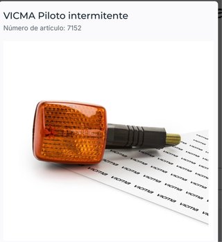 Intermitentes traseros moto nuevos