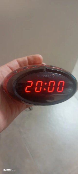 Radio Despertador Sunstech
