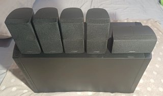 Bose 5 altavoces. 1ltavoces Bose PS 28 III subwoof
