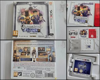 🇪🇦 El Profesor Layton vs Phoenix Wright 3ds