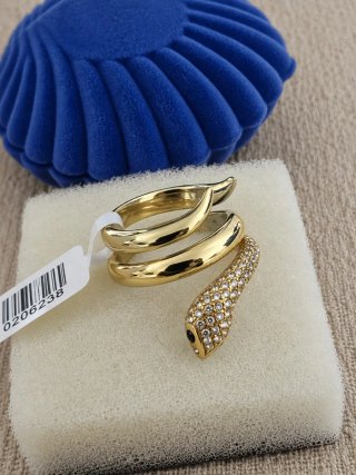 Anillo Serpiente de Acero Inoxidable talla 8