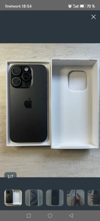 iPhone 15 Pro Negro