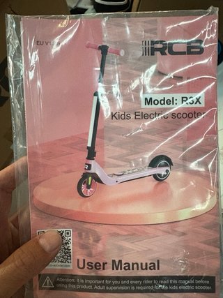 Patinete Eléctrico Infantil RCB Azul