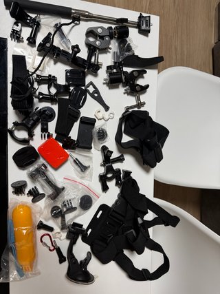 Kit de soportes y accesorios para cámara deportiva