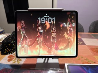 iPad Pro 12.9 con Apple Pencil y Funda