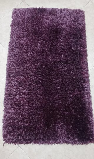 Alfombra de Pelo Largo Stela Berenjena