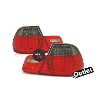 BY PILOTOS BMW E46 99-03 CABRIO LED ROJO AHUMADO LOOK M3 R14
