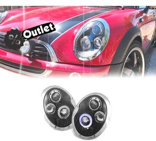 BY FAROS MINI COOPER 01-06 OJOS ANGEL NEGROS R012602C1