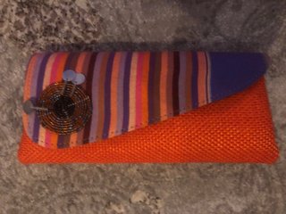 Bolso de Mano Multicolor 26x12x3 cm