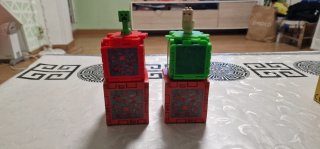 2 Muñecos Minecraft de McDonald's