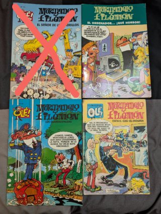 Comics Mortadelo y Filemón