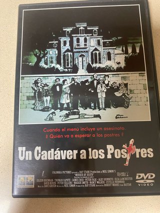 DVD Un Cadáver a los Postres
