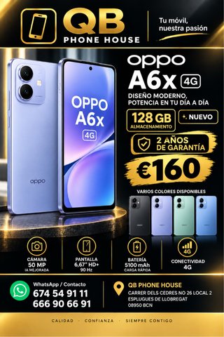 Oppo A6x 128GB
