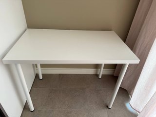 Mesa escritorio IKEA LINNMON / ADILS blanca