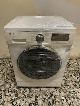 Lavadora LG Direct Drive 7kg Blanca