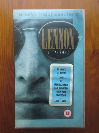 VHS John Lennon: A Tribute (1991) Beatles