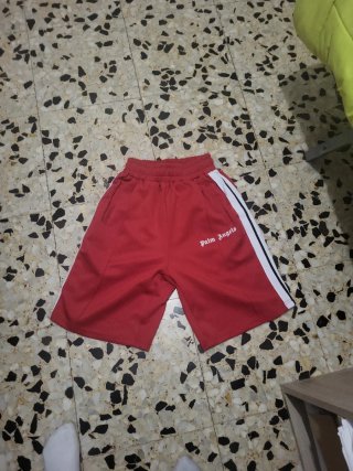 Pantalón corto Palm Angels rojo