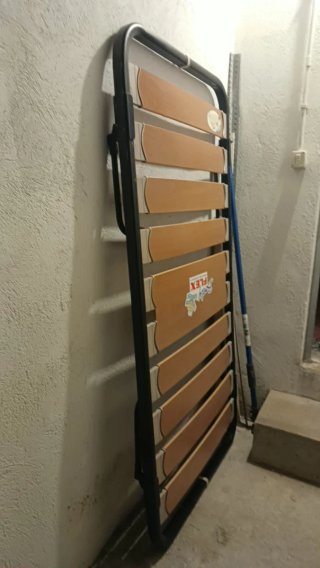 Somier Plegable Flex 90x180 con Colchón