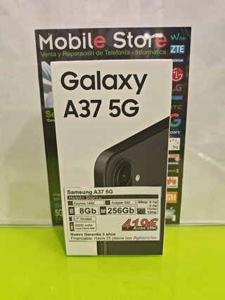 Samsung Galaxy A37 5G 256GB Negro
