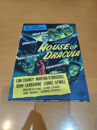 Póster La Mansión de Drácula (House of Dracula)