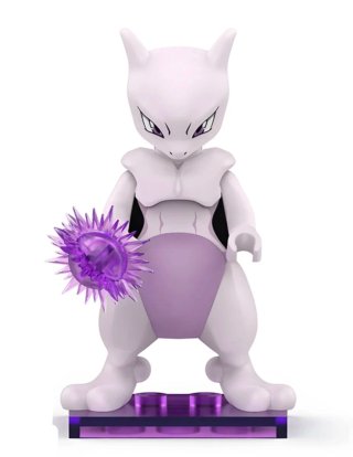 Minifigura Lego Pokemon Mewtwo compatible