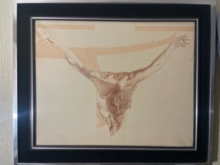 Cuadro de Jesucristo - obra de Dalí