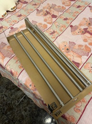 Estantería de baño acero inoxidable Leroy Merlin