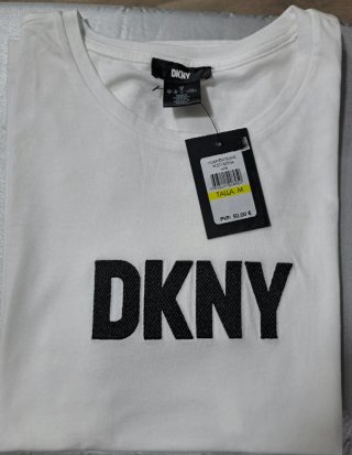 Camiseta DKNY Blanca Talla M