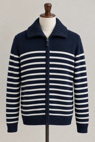 Chaqueta Zara Man Azul Marino Talla XL