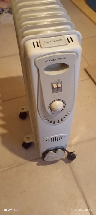 Radiador de Aceite Vostronic Blanco