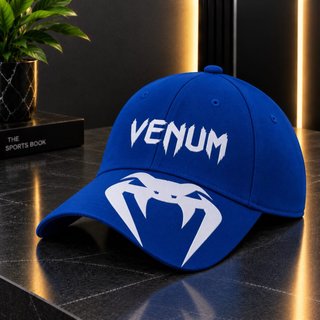 Gorra Azul con detalles en blanco
