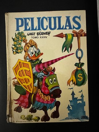 Libro Películas Walt Disney Tomo XXXIV