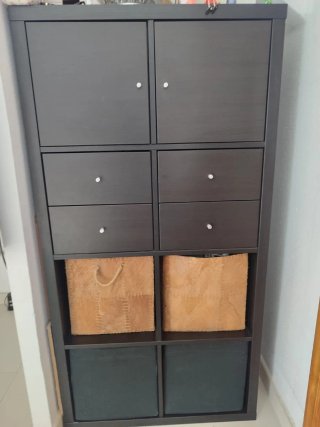 Estantería Ikea Kallax Marrón