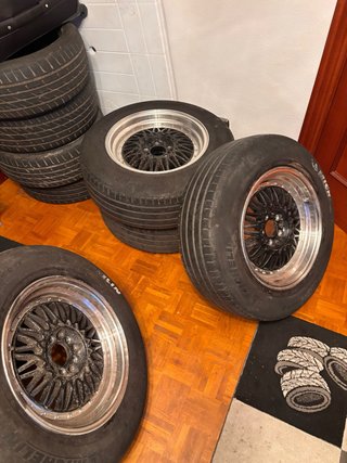 Llantas negras 17 pulgadas para sub o 4x4