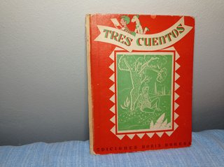LIBRO ANTIGUO .TRES CUENTOS
