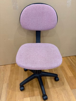 Silla de escritorio juvenil rosa