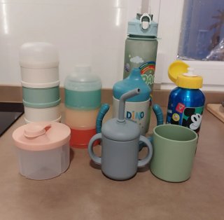 Set de accesorios para alimentación infantil