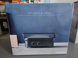 Cuisinart Griddle & Grill,usado, timer no funciona
