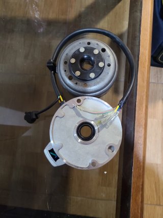 Estator y Rotor Motor YX 140cc