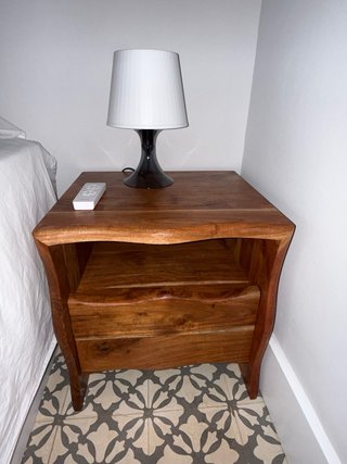 Mesita de Noche Sklum de Madera Maciza