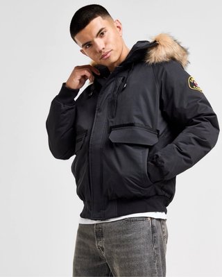 Abrigo Zavetti Canada Negro Talla L