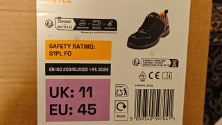 Zapatos de Seguridad Site Talla 45