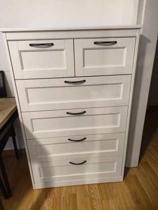Cómoda Ikea Blanca 82x49x125