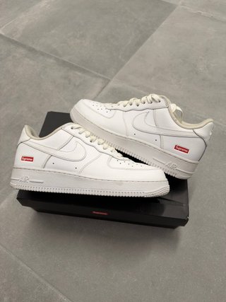 Nike Air Force 1 Low x Supreme blancas - T42.5