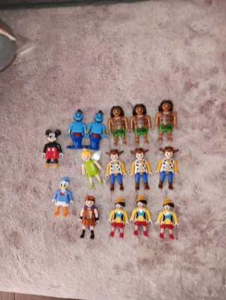 Lote de 9 figuras Playmobil Disney